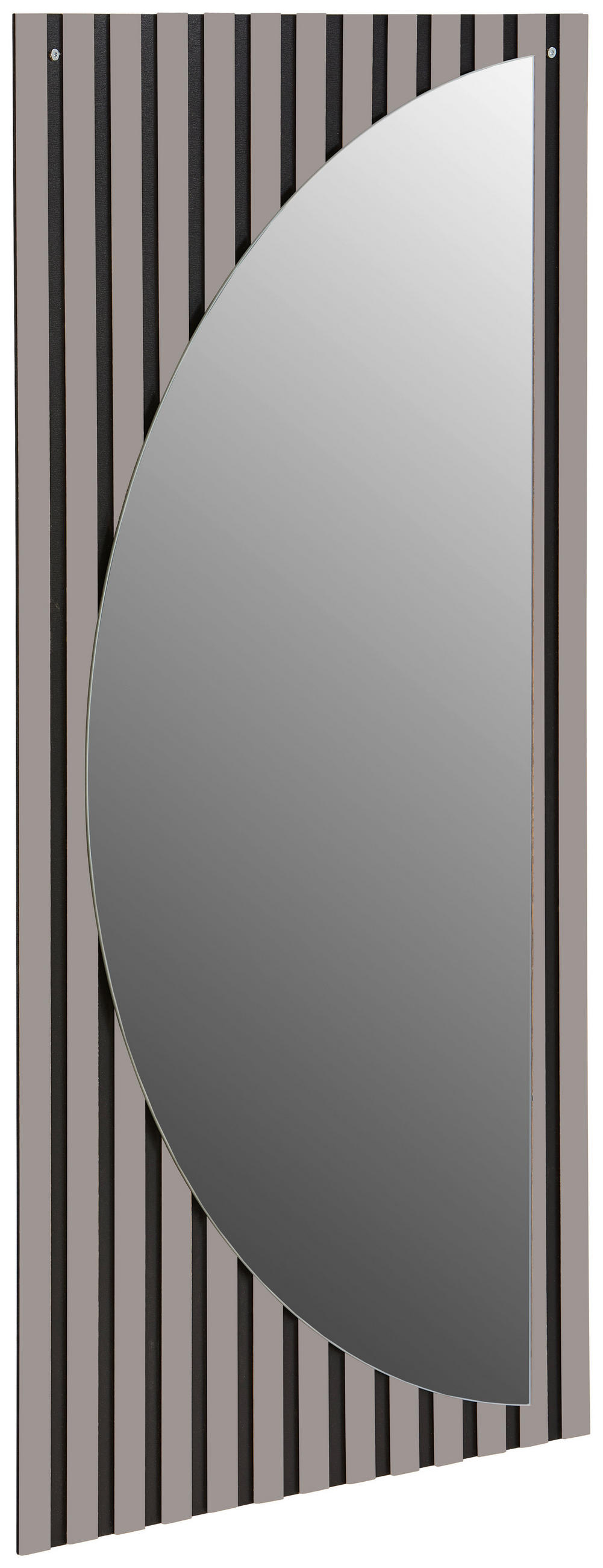 WANDSPIEGEL 53/100/7,3 cm    in rechteckig  - Schwarz/Grau, Design, Glas/Holzwerkstoff (53/100/7,3cm) - Carryhome