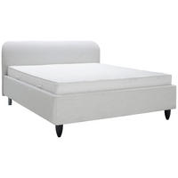 BOXSPRINGBETT 180/200 cm  in Beige  - Beige/Schwarz, Design, Kunststoff/Textil (180/200cm) - RUF Betten