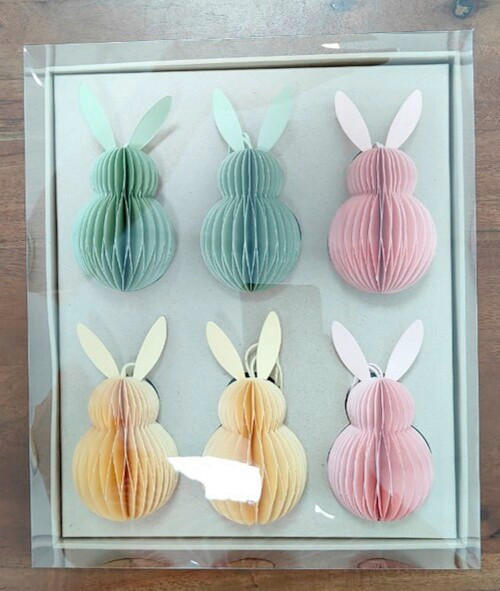 GESCHENKANHÄNGER-SET   - Multicolor, Basics, Papier (6,0/10,0/6,0cm)