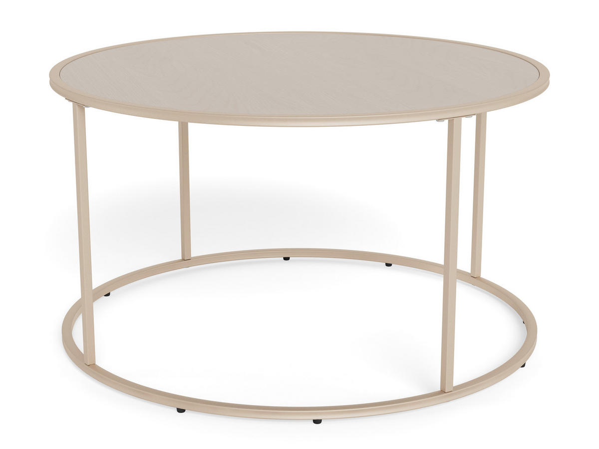 COUCHTISCH Metall, Holzwerkstoff 80/80/45 cm  - Grau, Design, Holzwerkstoff/Metall (80/80/45cm) - MID.YOU