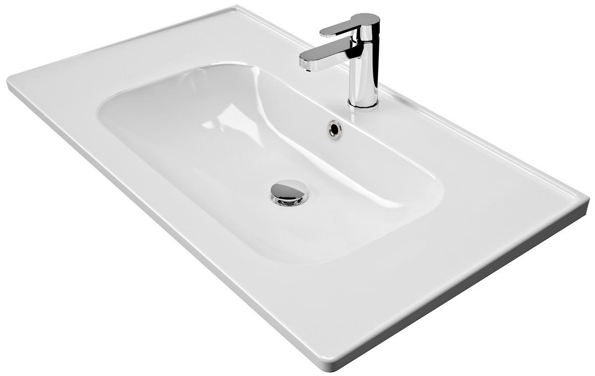 CHIUVETA BAIE  - alb, ceramică (79/2,5/51,4cm) - Xora