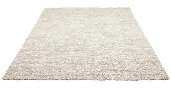 HANDWEBTEPPICH 70/130 cm  - Beige, Natur, Textil (70/130cm) - Linea Natura