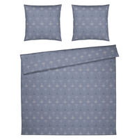 BETTWÄSCHE Makosatin 200/200 cm  - Blau, Design, Textil (200/200cm) - Joop!