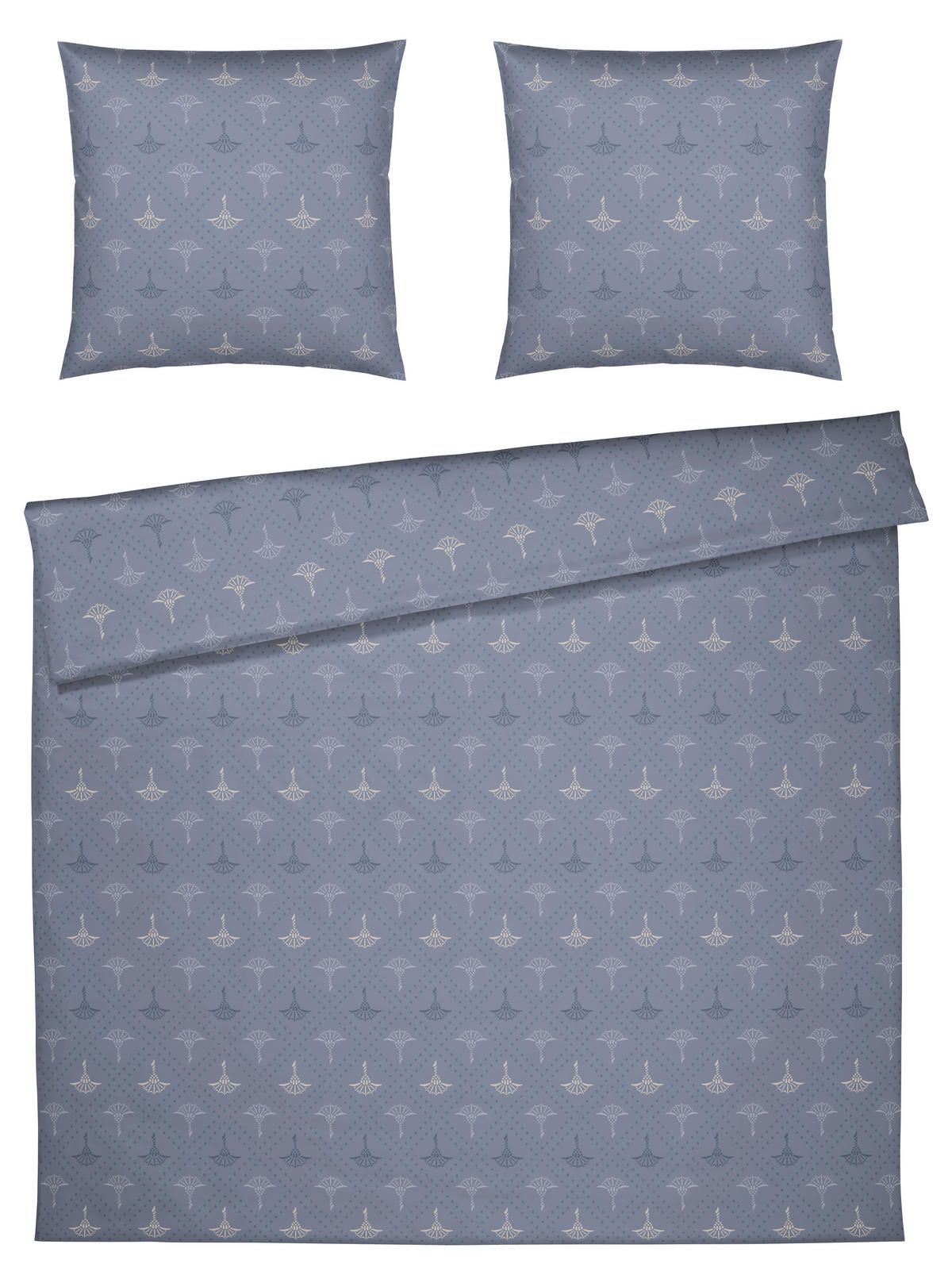 BETTWÄSCHE Makosatin 200/200 cm  - Blau, Design, Textil (200/200cm) - Joop!