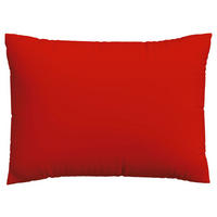 KOPFPOLSTERBEZUG WOVEN SATIN 70/90 cm  - Dunkelrot, Basics, Textil (70/90cm) - Schlafgut