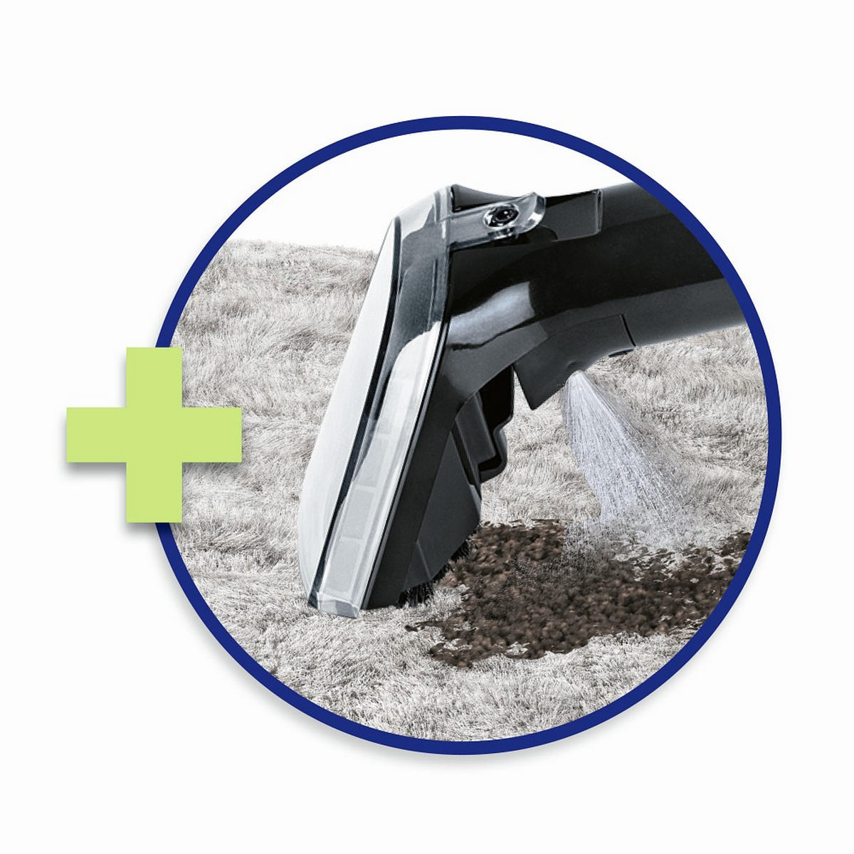 POLSTERREINIGER - Blau/Grau, Basics, Kunststoff (32,8/26,5/33,6cm) - Lichterblitz