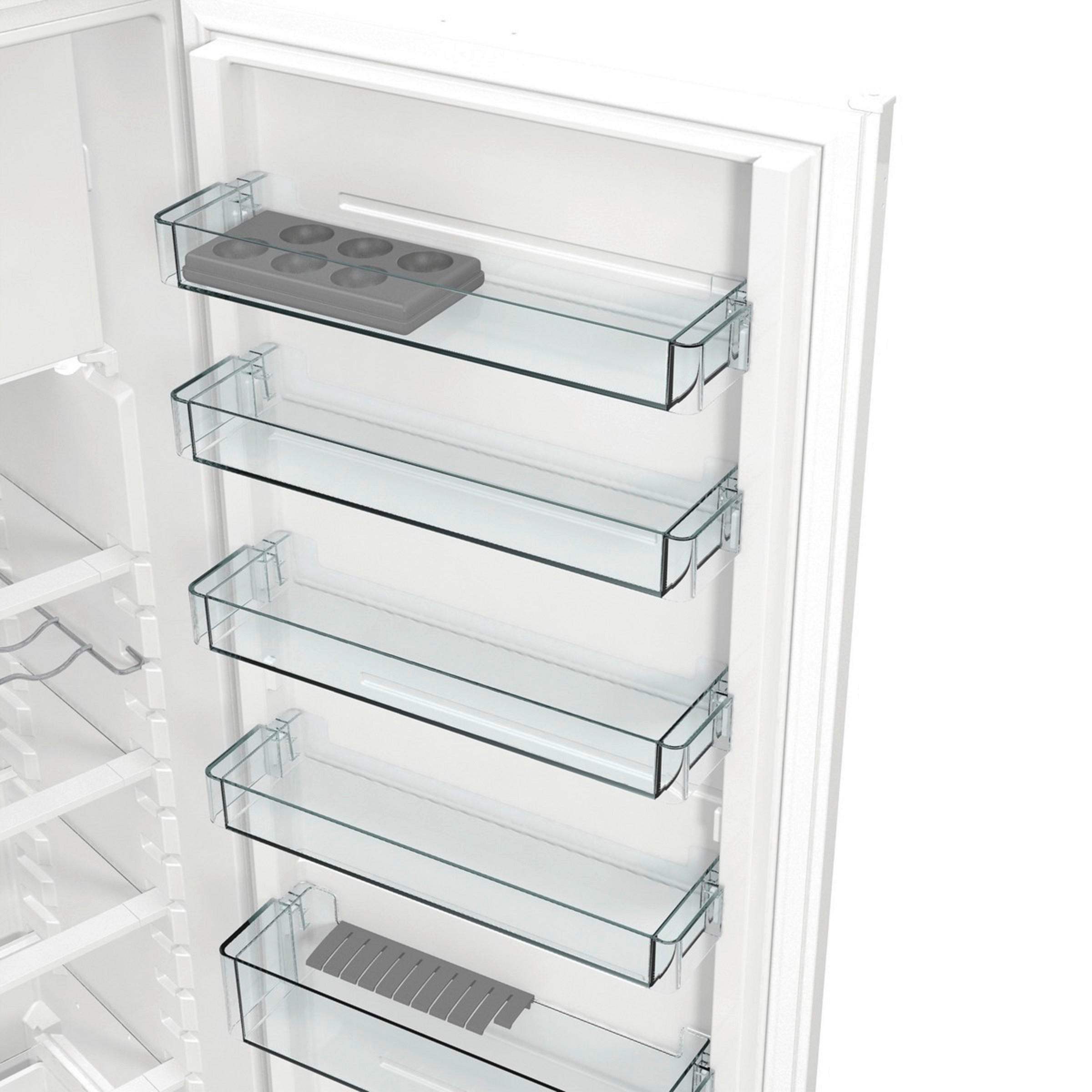 KÜHL-GEFRIER-KOMBINATION RBI418EE0  - Weiß, Basics, Metall (54/177,2/54,5cm) - Gorenje