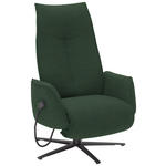 RELAXSESSEL in Textil Grün  - Anthrazit/Grün, Design, Textil/Metall (71/114/84cm) - Johann Jakob
