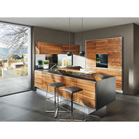 EINBAUKÜCHE VAO  - Nussbaumfarben, Design, Holz - TEAM 7