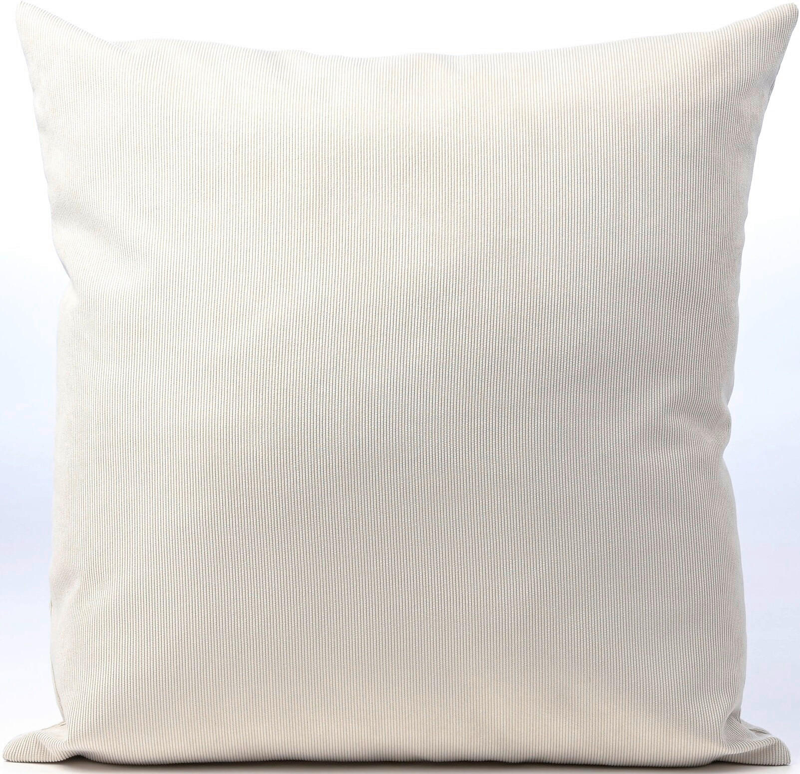 DEKORAČNÝ VANKÚŠ 50/50 cm - sivobiela, Basics, textil (50/50cm) - Novel
