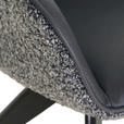 ARMLEHNSTUHL  in Chenille, Lederlook  - Anthrazit/Schwarz, KONVENTIONELL, Holz/Textil (60/83/65cm) - Landscape