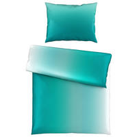 BETTWÄSCHE KALIO Satin 140/200 cm  - Türkis/Blau, KONVENTIONELL, Textil (140/200cm) - Esposa