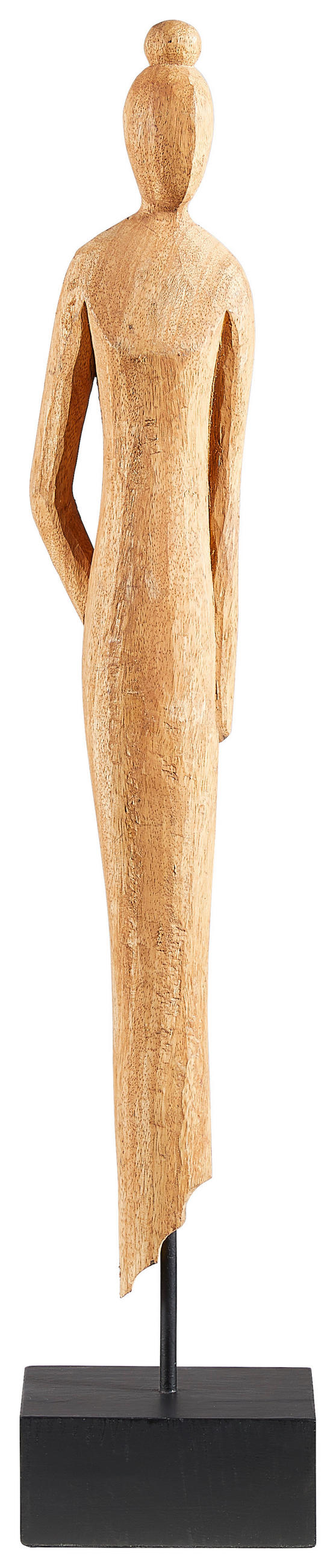 DEKODAME - Schwarz/Naturfarben, Natur, Holz/Metall (14/71/9cm) - Ambia Home