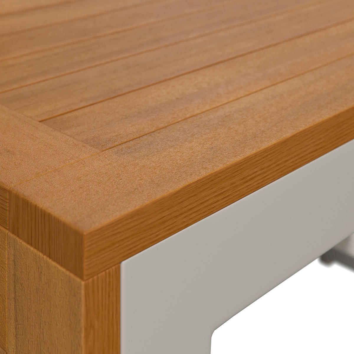 LOUNGE GARNITÚRA    - világosszürke/bézs, Design, textil/fa - Amatio