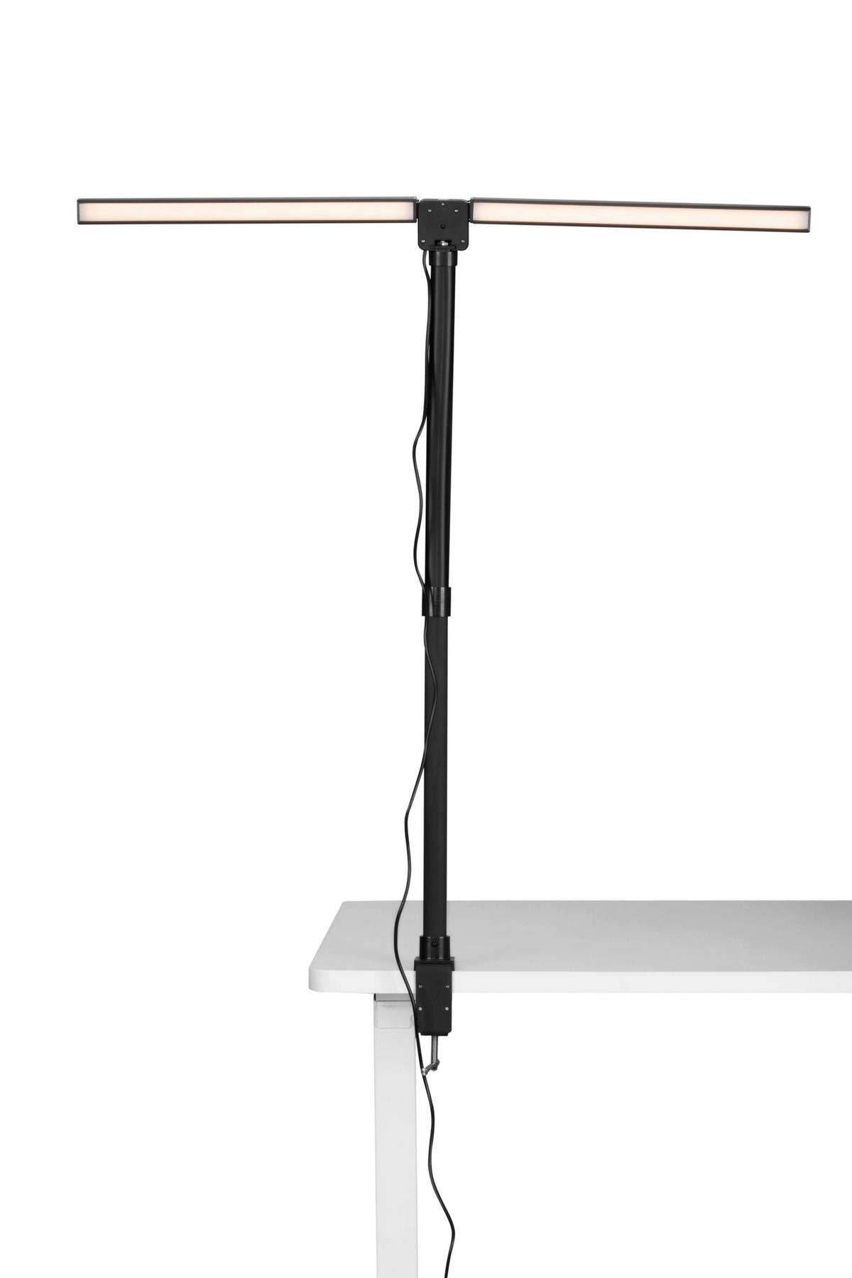 LED CSIPTETŐS LÁMPA - fekete, Basics, műanyag/fém (80/35/71,5cm) - Novel