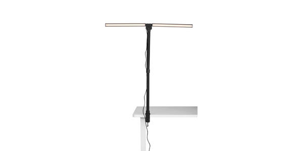 LED-KLEMMLEUCHTE 80/35/71,5 cm   - Schwarz, Basics, Kunststoff/Metall (80/35/71,5cm) - Novel