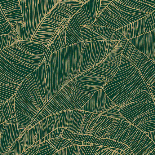 Xora Vliestapete Grün 52x1000 cm