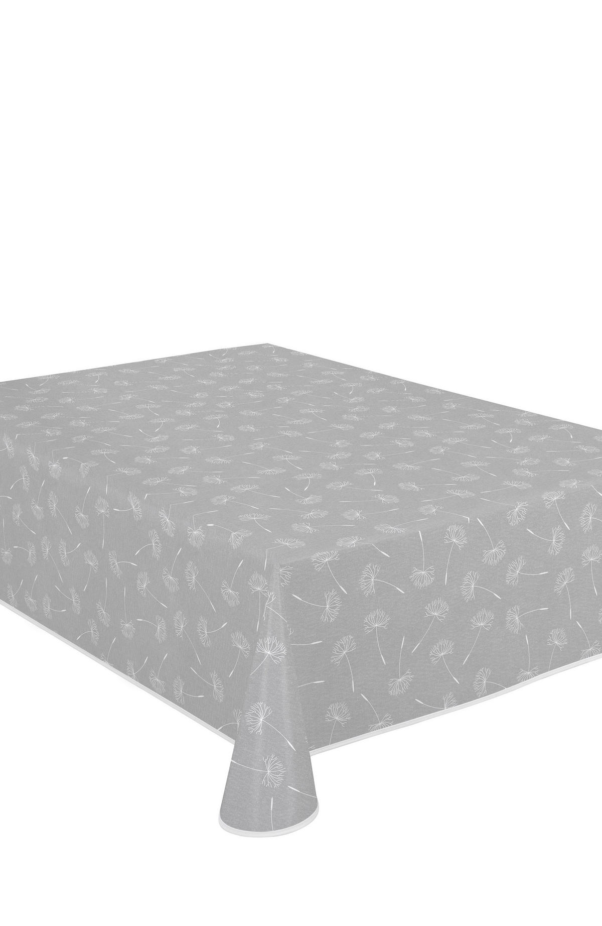 TISCHDECKE MILANO 110/140 cm  - Grau, KONVENTIONELL, Textil (110/140cm) - Peyer Syntex