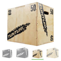 TRAININGSBOX  - Hellbraun, KONVENTIONELL, Holz (40/50/60cm)