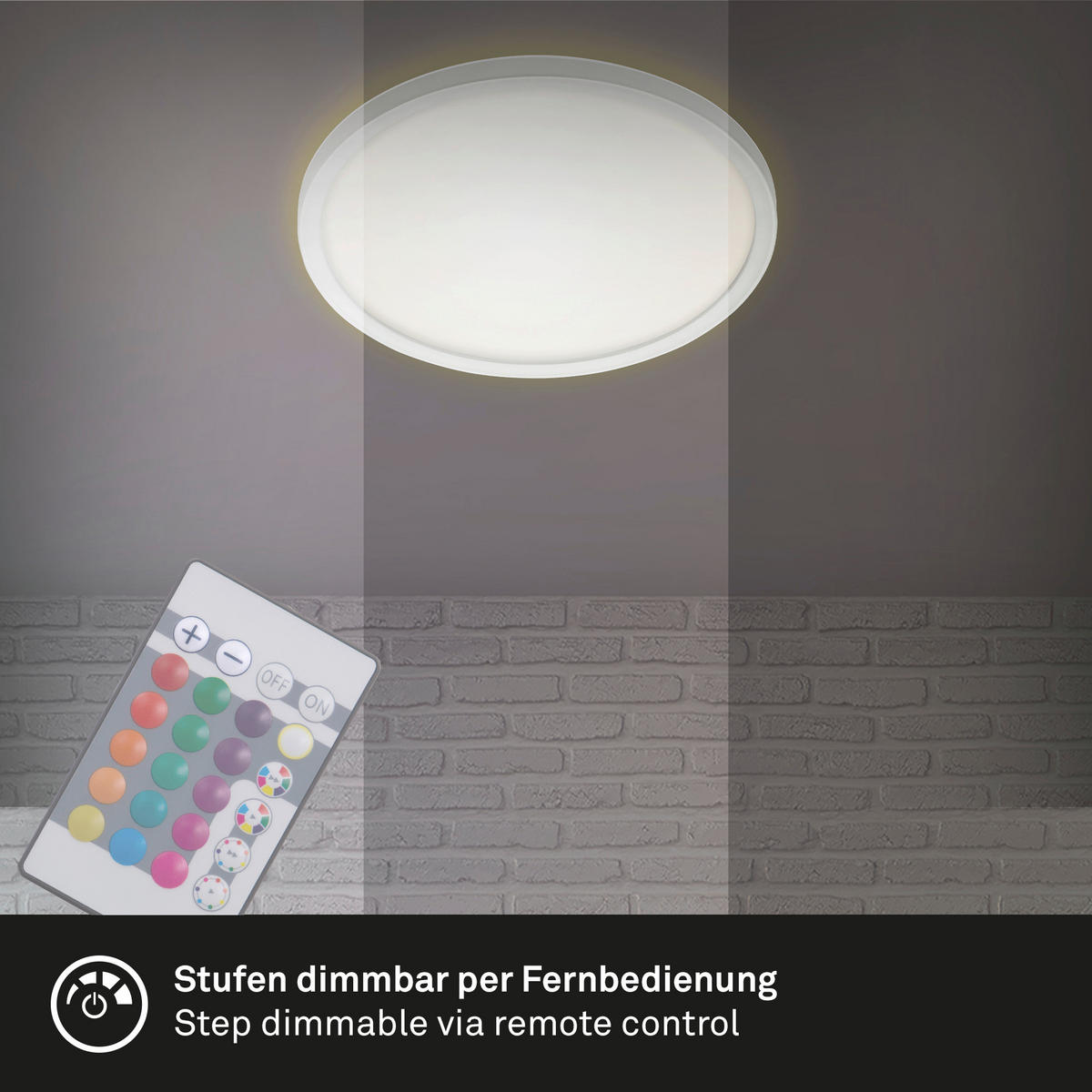 LED-PANEEL Slim 29,3/2,8 cm   - Weiß, Basics, Kunststoff (29,3/2,8cm)