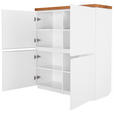 KOMMODE  in 113/123/40 cm  - Eichefarben/Weiß, MODERN, Holz/Holzwerkstoff (113/123/40cm) - Carryhome