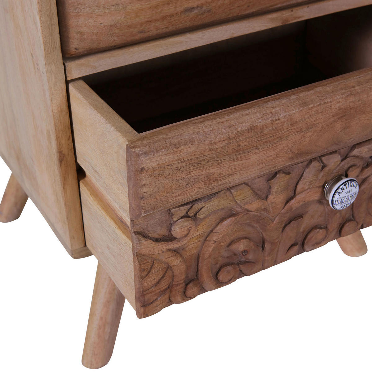 KOMMODE  in 48/120/42 cm  - Messingfarben/Silberfarben, Design, Holz/Metall (48/120/42cm) - Landscape