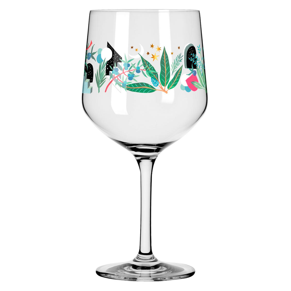 GINGLAS 720 ml 2-teilig  - Multicolor, LIFESTYLE, Glas (10,7/10,7/21,8cm) - Ritzenhoff