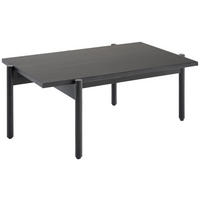 COUCHTISCH in Holz  - Schwarz, Design, Holz (100/40/65cm) - Livetastic