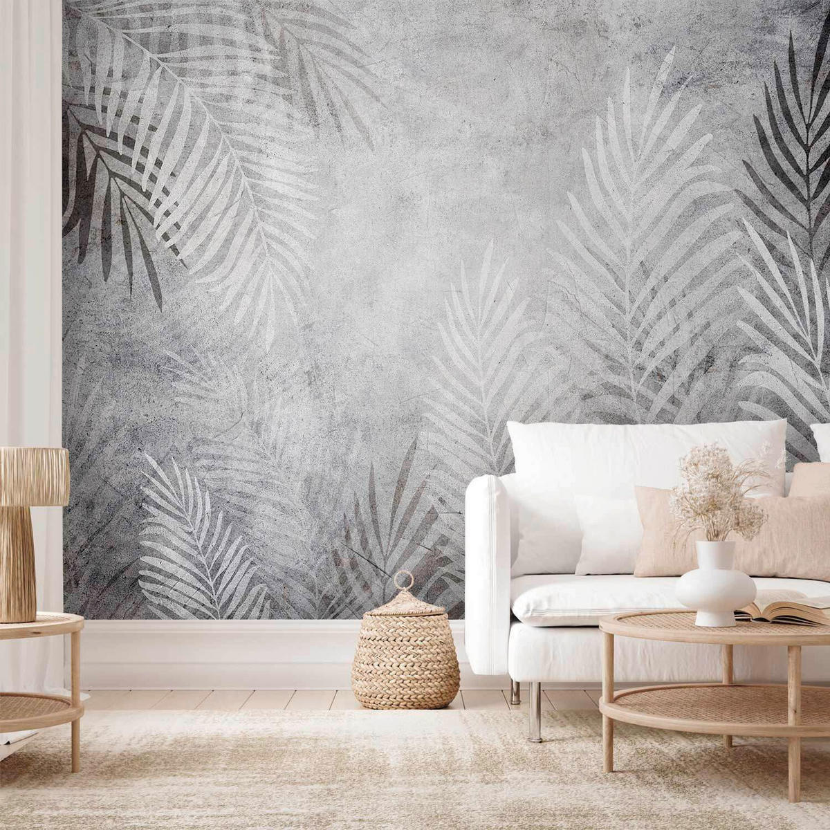 FOTOTAPET 250/175 cm  - mörkgrå/gråvit, Lifestyle, textil (250/175cm) - artgeist