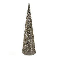 DEKOBAUM  - Champagner, LIFESTYLE, Kunststoff/Metall (13/45cm) - X-Mas
