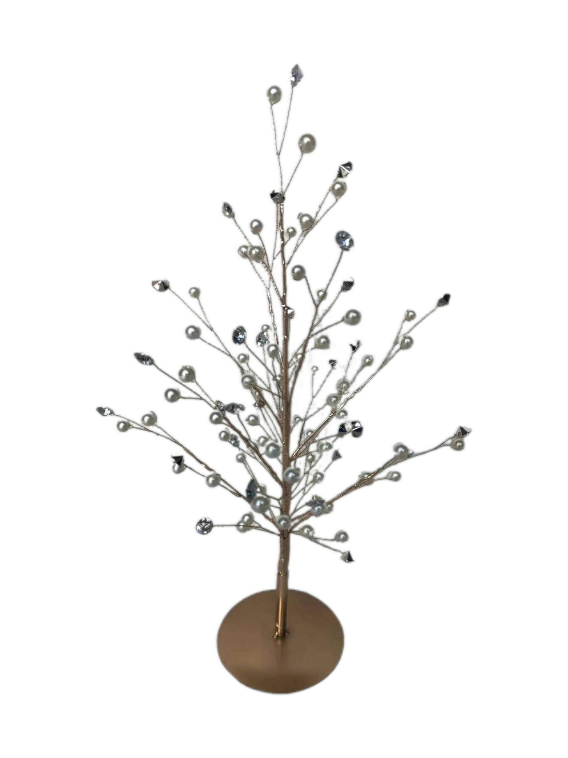 X-Mas Dekoweihnachtsbaum Transparent 35 cm