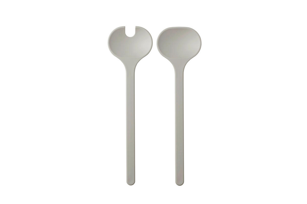 SALATBESTECK Silueta  - Weiß, KONVENTIONELL, Kunststoff (28,5/7,9/2cm) - Mepal