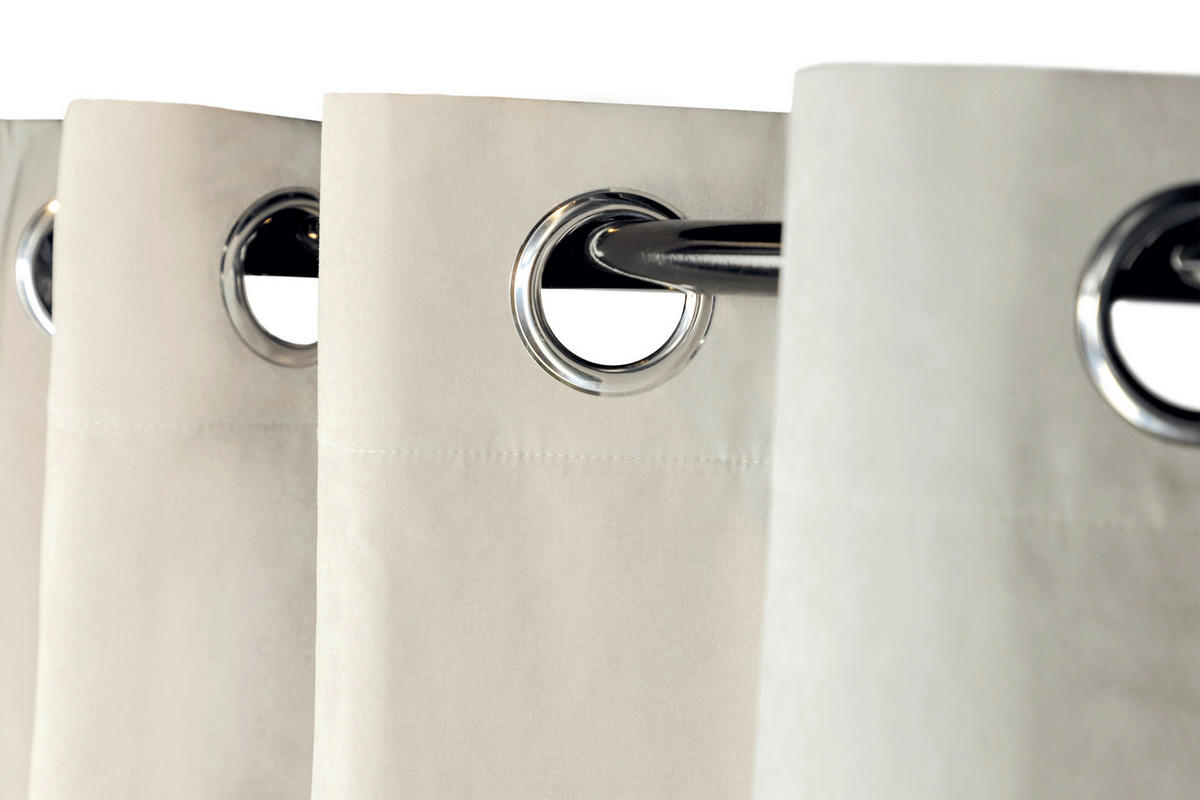 ÖSENSCHAL SW-Peachy blickdicht 130/250 cm   - Beige/Creme, Basics, Textil (130/250cm) - Schöner Wohnen