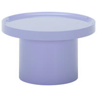 BEISTELLTISCH 50/50/30 cm Lila rund  - Lila, Design, Holzwerkstoff (50/50/30cm) - Novel