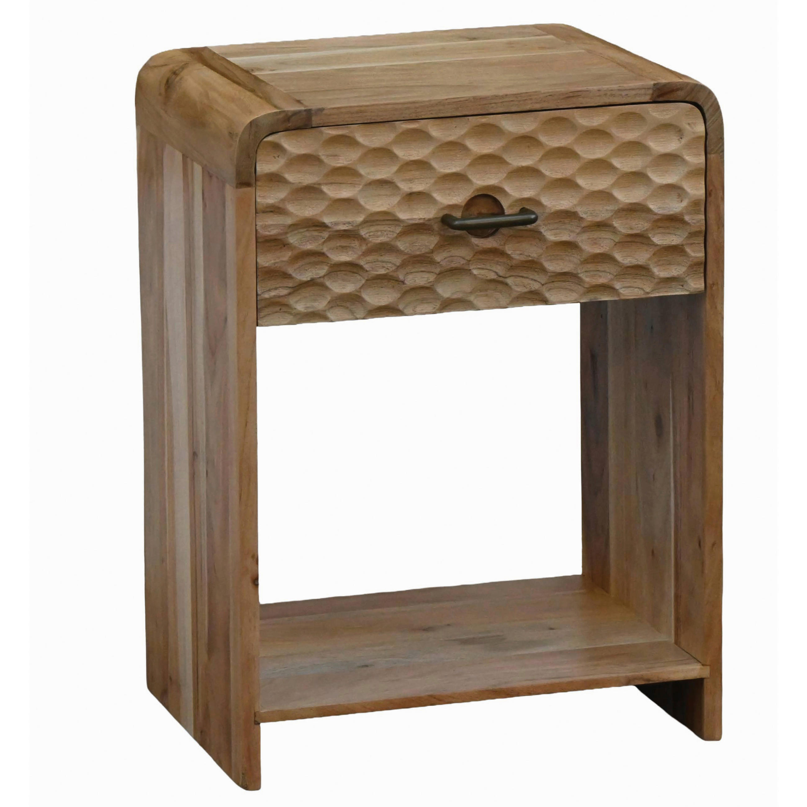 Livetastic Nachttisch Braun 40x54x29.5 cm