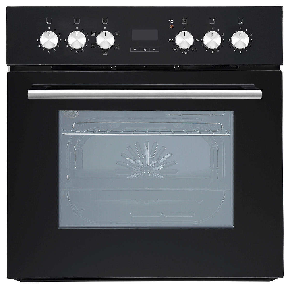 KÜCHENBLOCK 310 cm   in Weiß, Eichefarben  - Eichefarben/Schwarz, Design, Holzwerkstoff/Kunststoff (310cm) - MID.YOU