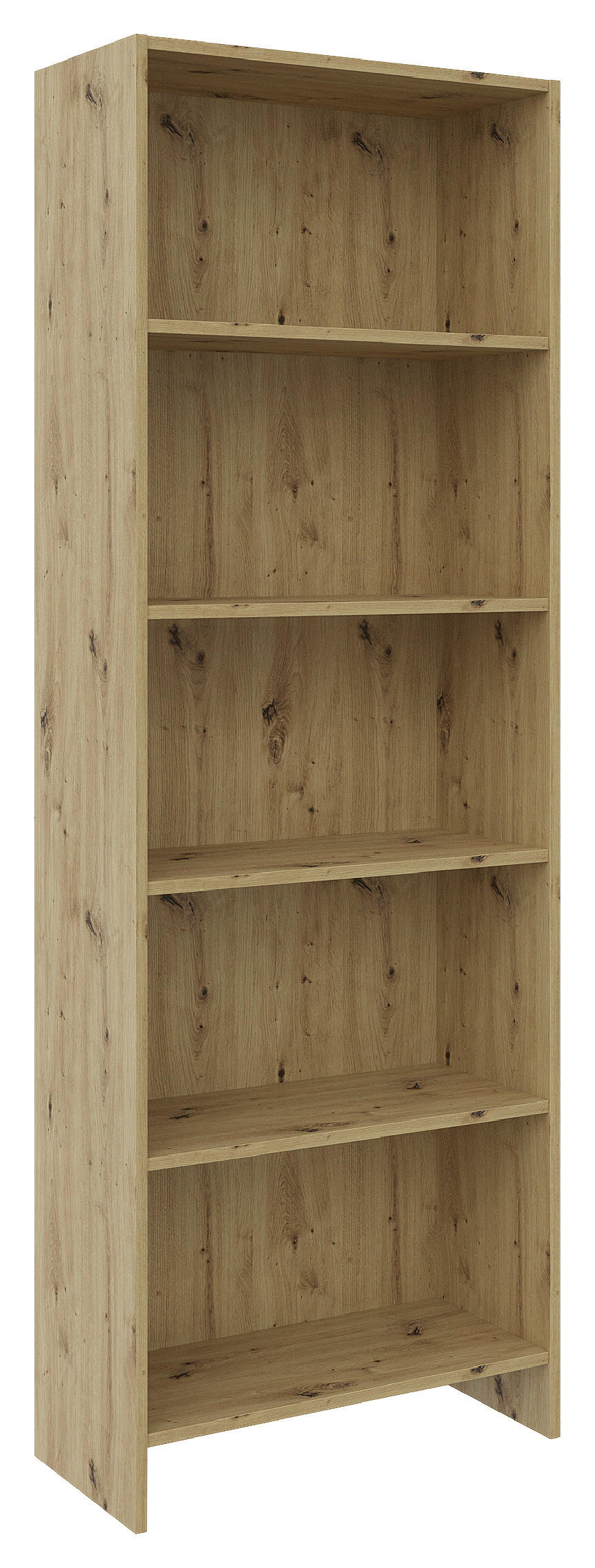 REGAL Eiche Artisan  - Eiche Artisan, Design, Holzwerkstoff (60/175/24cm) - Carryhome