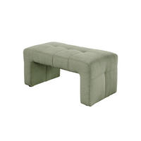 KLUPA  boje mente  drvo, tekstil, drvni materijal      - boje mente/crna, Moderno, drvni materijal/drvo (100/51/54cm) - Livetastic