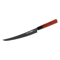 KUVARSKI NOŽ  Okinawa 38,4/3,7/2,3 cm           nerđajući čelik - braon/crna, Osnovno, drvo/metal (38,4/3,7/2,3cm) - Samura