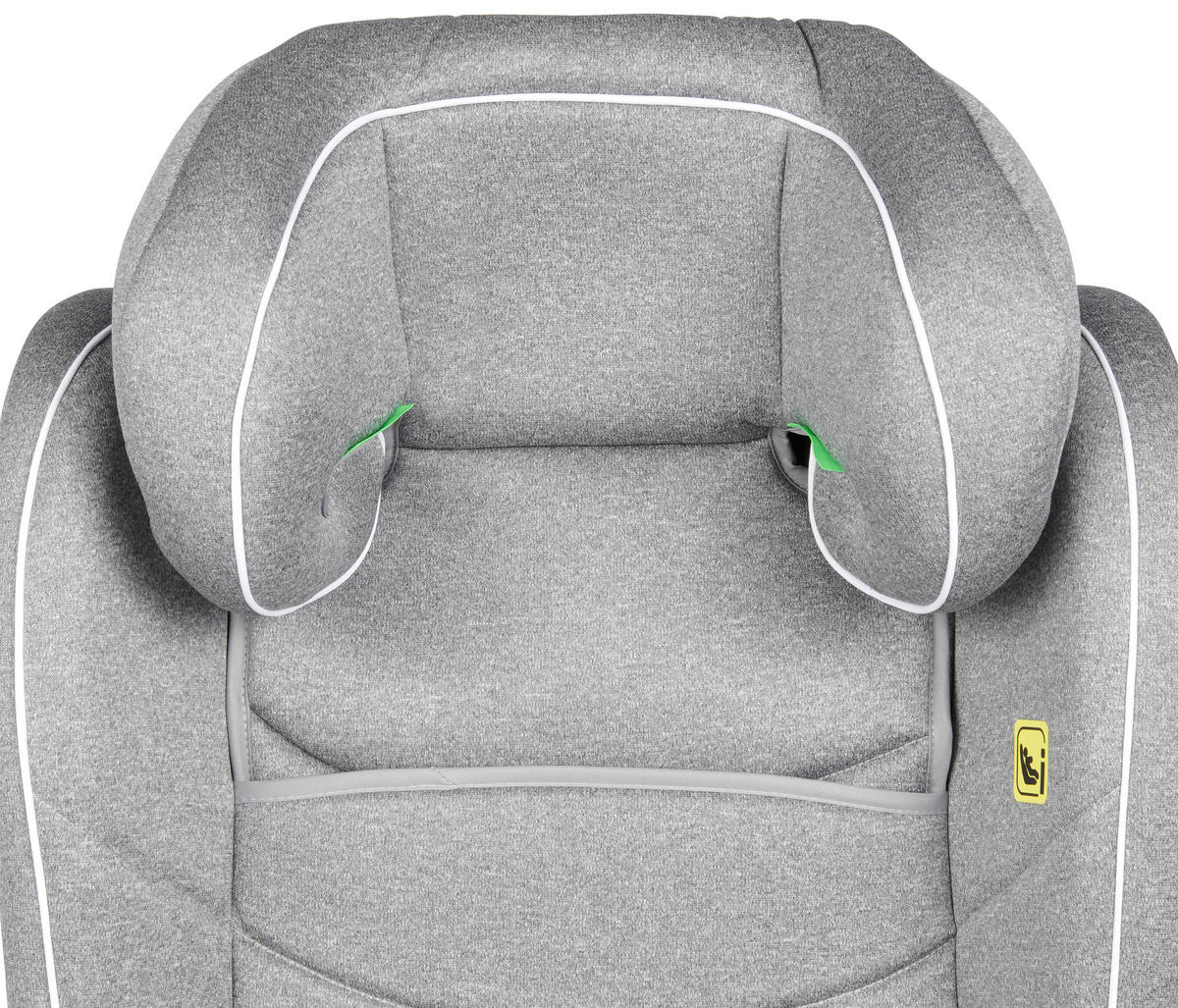 KINDERAUTOSITZ  - Hellgrau, Basics, Kunststoff/Textil (44/63/48cm) - Jimmylee