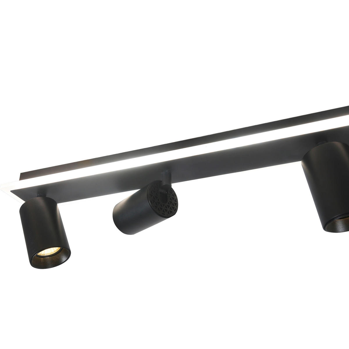 LED-TAKSPOTLIGHT Parma   - svart, Klassisk, metall (14/70/8cm)