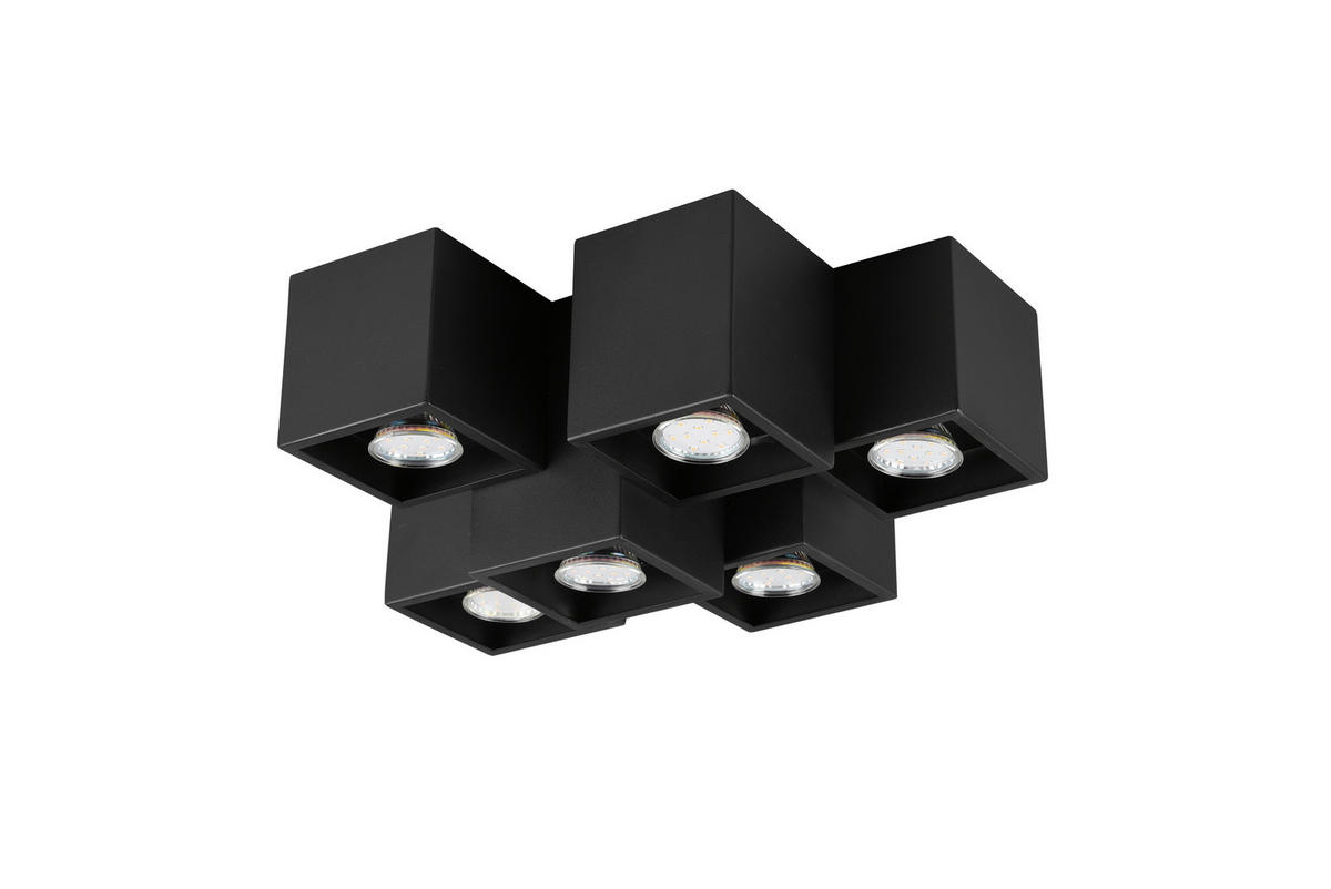 TAKLAMPA Fernando 30/15 cm  - svart, Design, metall (30/15cm) - Trio Leuchten