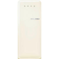 KÜHLSCHRANK 60/150/72.8 cm  - Creme, Basics, Metall (60/150/72.8cm) - SMEG