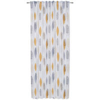 SÖTÉTÍTŐFÜGGÖNY blackout (fényzáró)  - sárga, Konventionell, textil (135/245cm) - Esposa