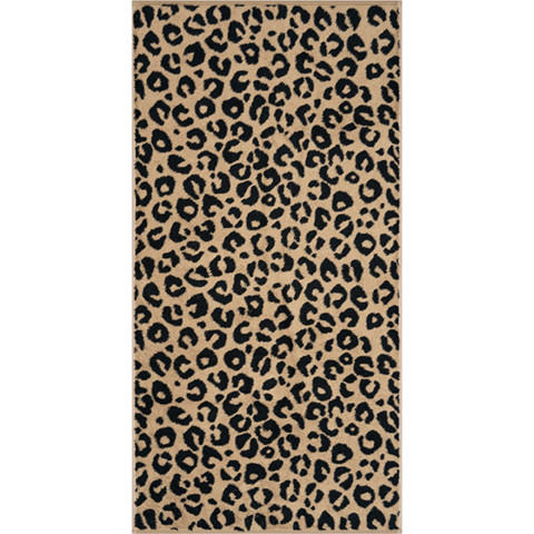 TÖRÖLKÖZŐ 80/150 cm világosbarna, olívazöld  - olívazöld/világosbarna, Design, textil (80/150cm)