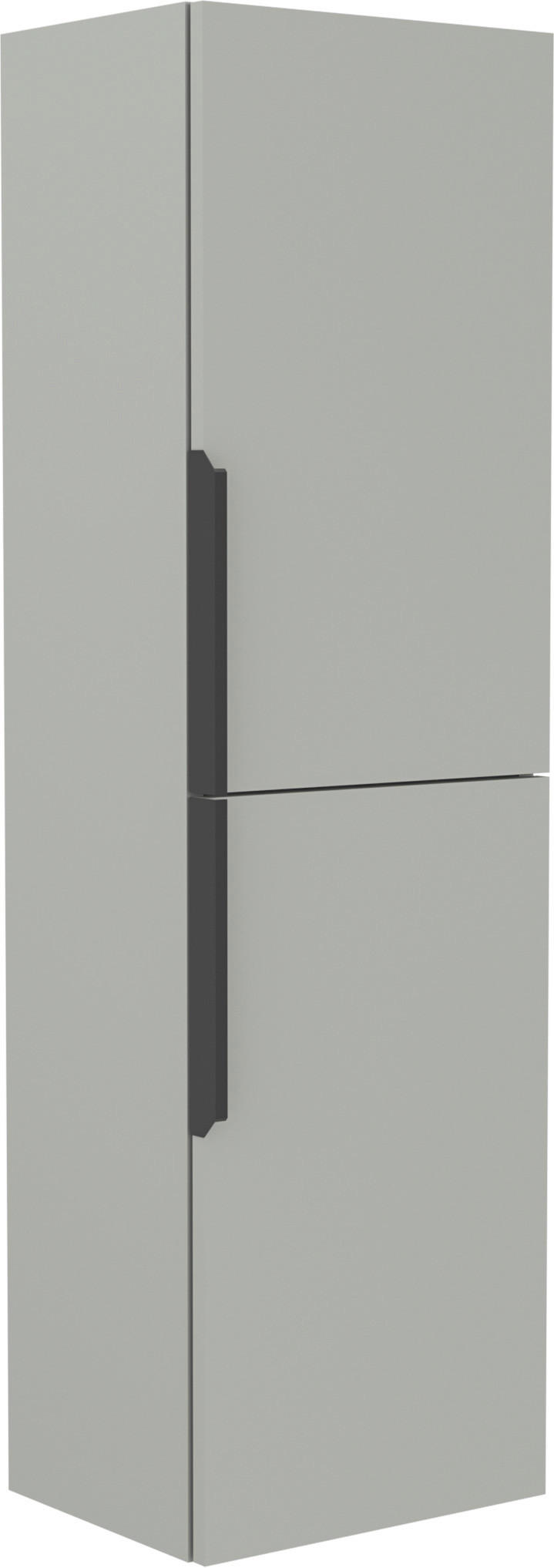 MIDISCHRANK 40/138/32 cm  - Beige/Schwarz, MODERN, Glas/Holzwerkstoff (40/138/32cm) - MID.YOU