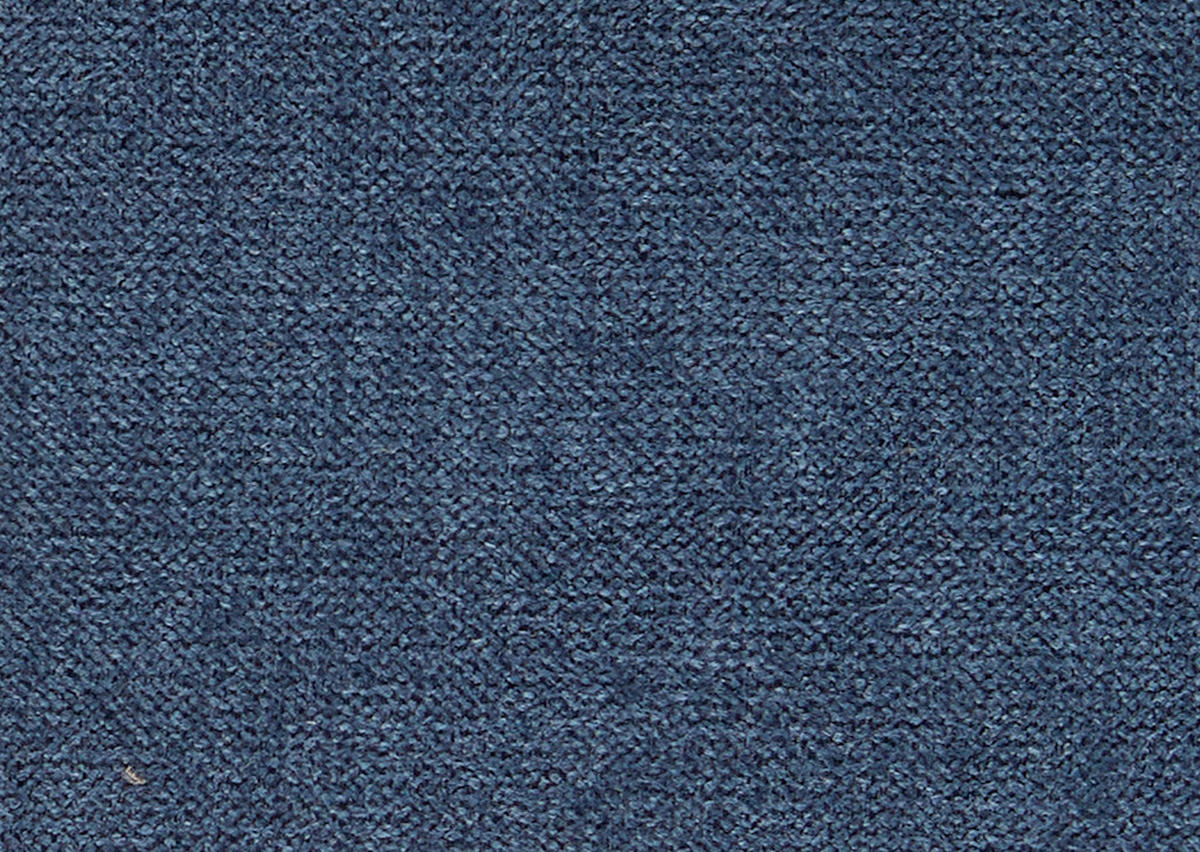 ECKSOFA in Chenille Dunkelblau  310/240 cm  - Schwarz/Dunkelblau, Design, Textil/Metall (310/240cm) - Xora