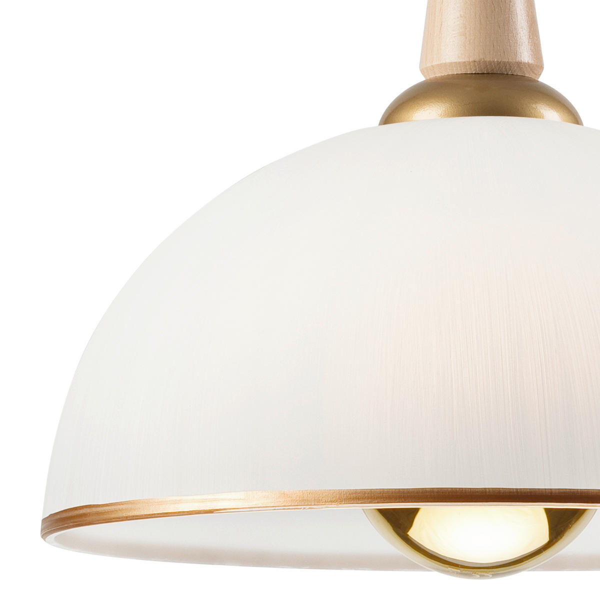 HÄNGELEUCHTE 30/64 cm  - Kieferfarben, KONVENTIONELL, Glas/Holz (30/64cm)