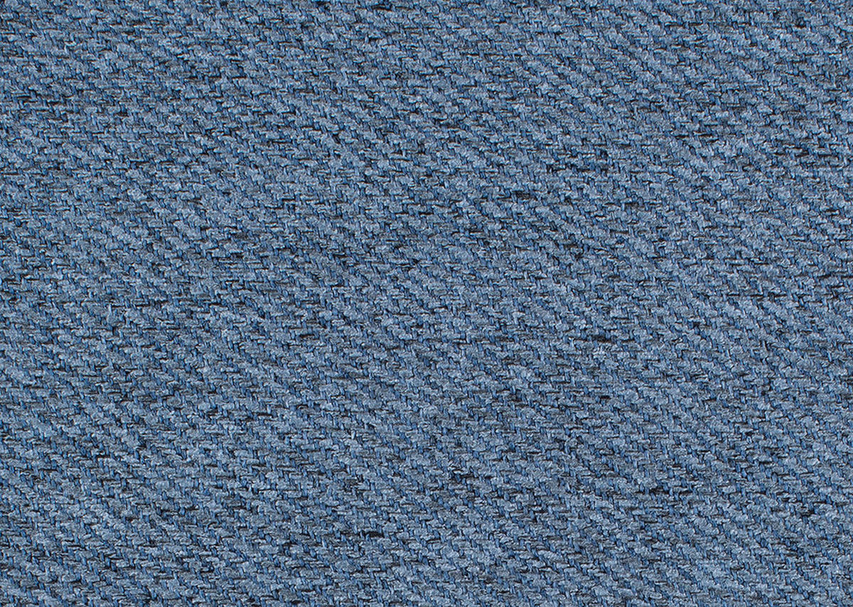 SCHLAFSOFA in Textil Hellblau  - Schwarz/Hellblau, Konventionell, Textil/Metall (187/84/97cm) - Welnova