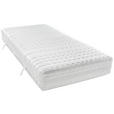 KOMFORTSCHAUMMATRATZE 180/200 cm Höhe ca. 26 cm  - Weiß, Basics, Textil (180/200cm) - Novel